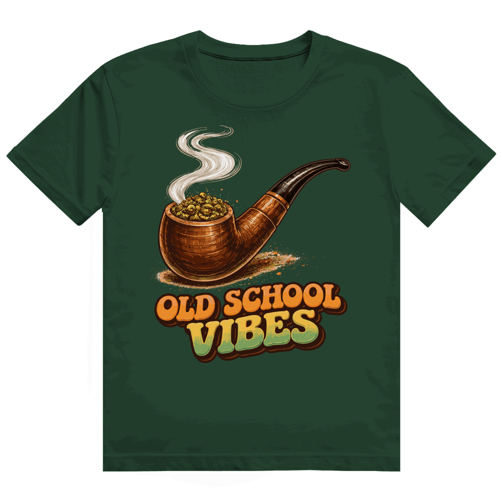 Heavy Cotton T-Shirt - Old Scholl Vibes | Division420®