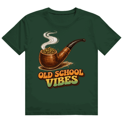 Heavy Cotton T-Shirt - Old Scholl Vibes | Division420®