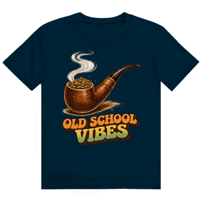 Heavy Cotton T-Shirt - Old Scholl Vibes | Division420®