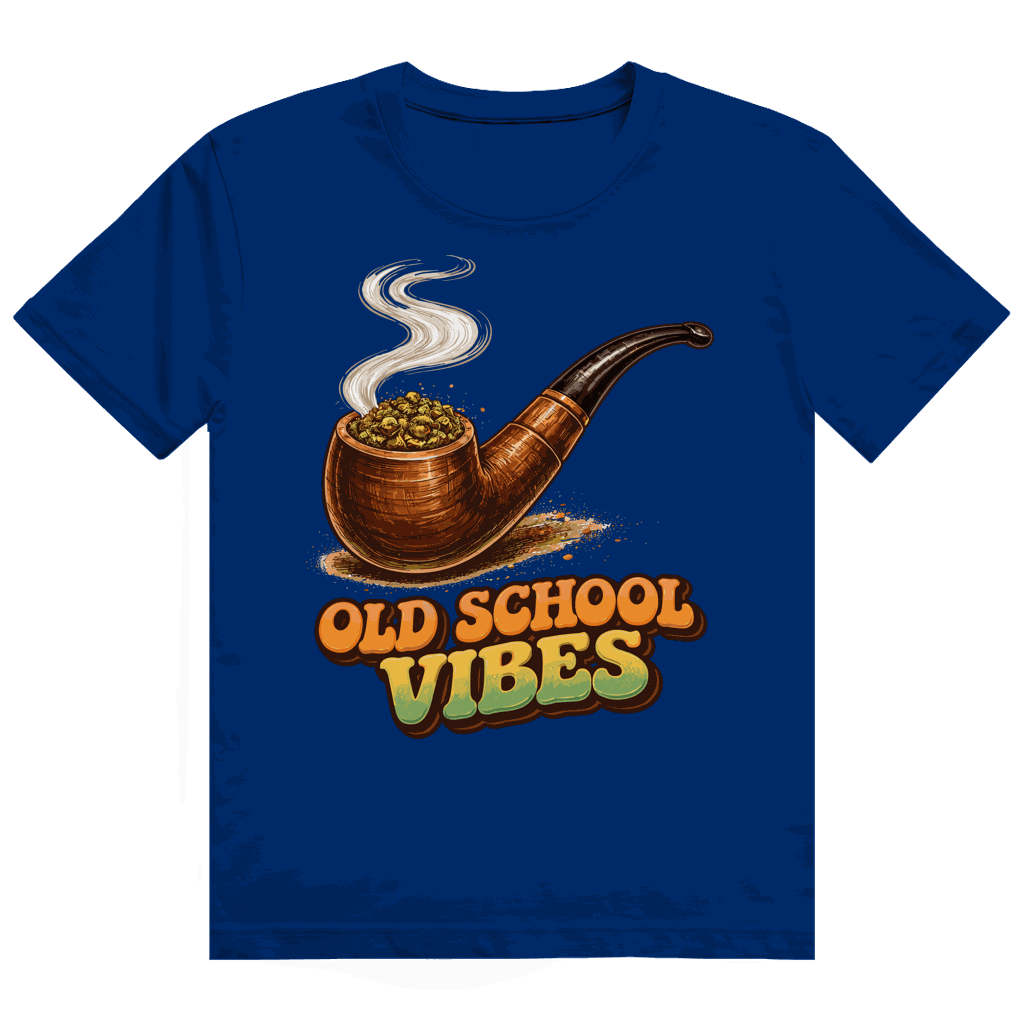 Heavy Cotton T-Shirt - Old Scholl Vibes | Division420®