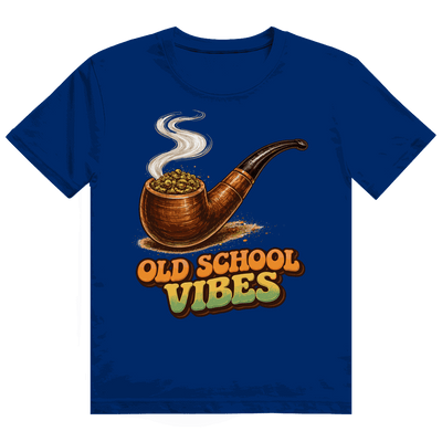 Heavy Cotton T-Shirt - Old Scholl Vibes | Division420®