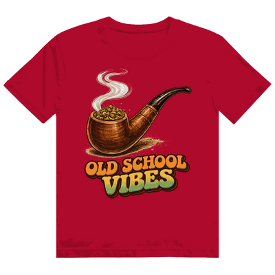 Heavy Cotton T-Shirt - Old Scholl Vibes | Division420®