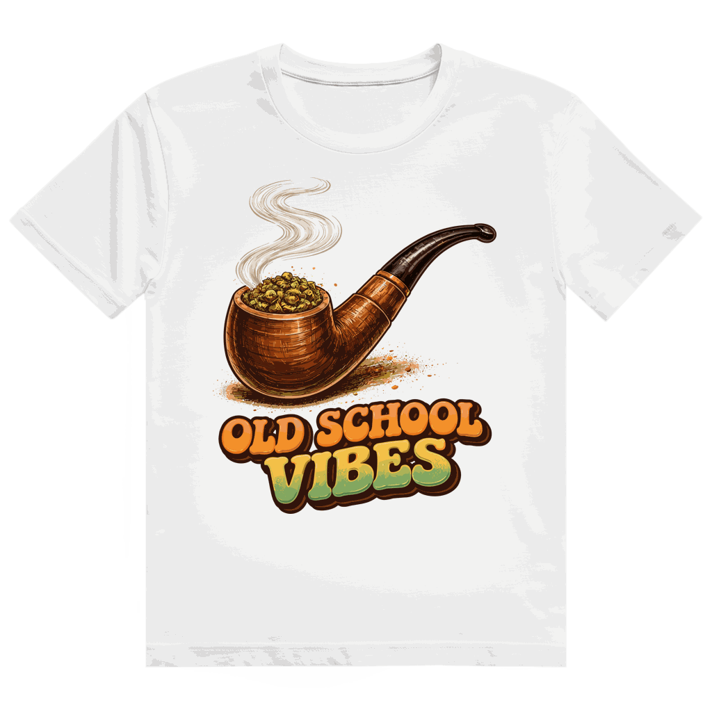 Heavy Cotton T-Shirt - Old Scholl Vibes | Division420®