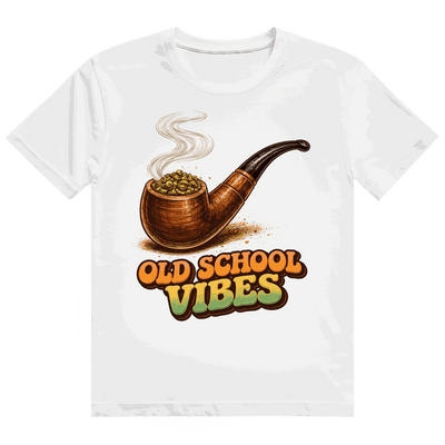 Heavy Cotton T-Shirt - Old Scholl Vibes | Division420®