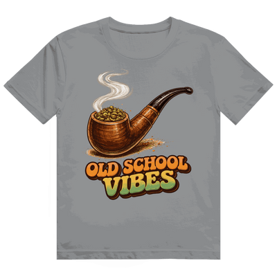 Heavy Cotton T-Shirt - Old Scholl Vibes | Division420®