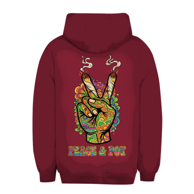 Unisex Oversize Hoodie - Peace and Pot | Division420®