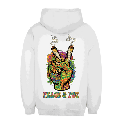 Unisex Oversize Hoodie - Peace and Pot | Division420®