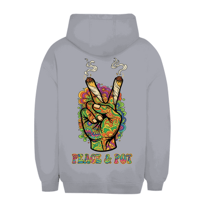 Unisex Oversize Hoodie - Peace and Pot | Division420®
