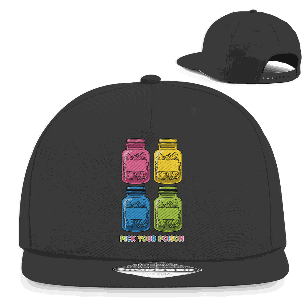 Snapback Rapper Cap - Pick your Poison | Division420®
