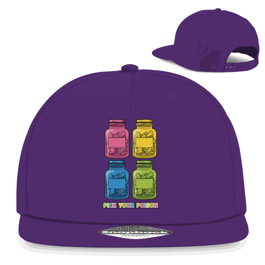 Snapback Rapper Cap - Pick your Poison | Division420®