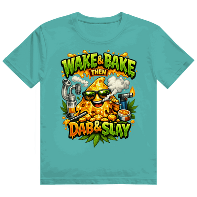 Heavy Cotton T-Shirt - Wake and Bake | Division420®
