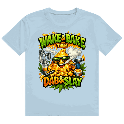 Heavy Cotton T-Shirt - Wake and Bake | Division420®