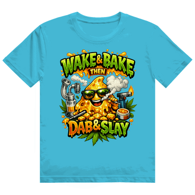 Heavy Cotton T-Shirt - Wake and Bake | Division420®