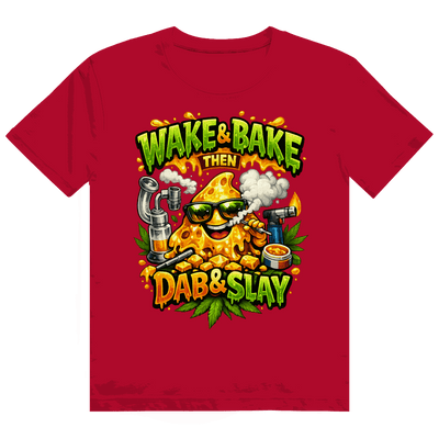 Heavy Cotton T-Shirt - Wake and Bake | Division420®