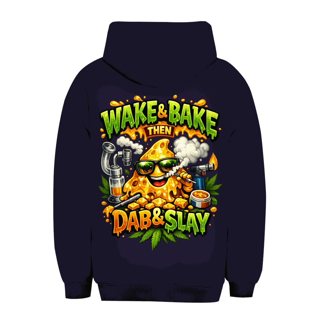 Unisex Oversize Hoodie - Wake and Bake | Division420®