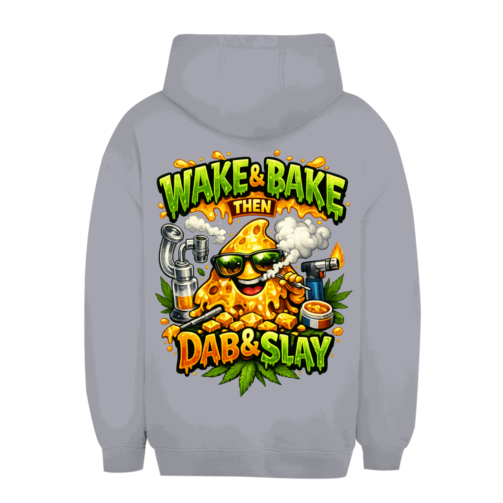 Unisex Oversize Hoodie - Wake and Bake | Division420®