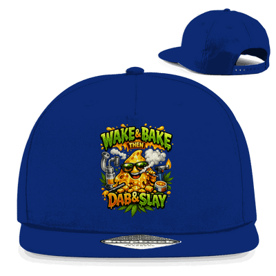Snapback Rapper Cap - Wake and Bake | Division420®