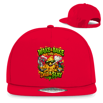Snapback Rapper Cap - Wake and Bake | Division420®