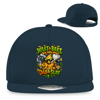 Snapback Rapper Cap - Wake and Bake | Division420®