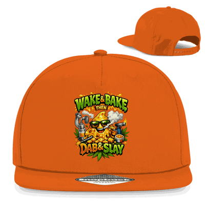 Snapback Rapper Cap - Wake and Bake | Division420®
