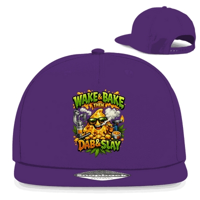 Snapback Rapper Cap - Wake and Bake | Division420®