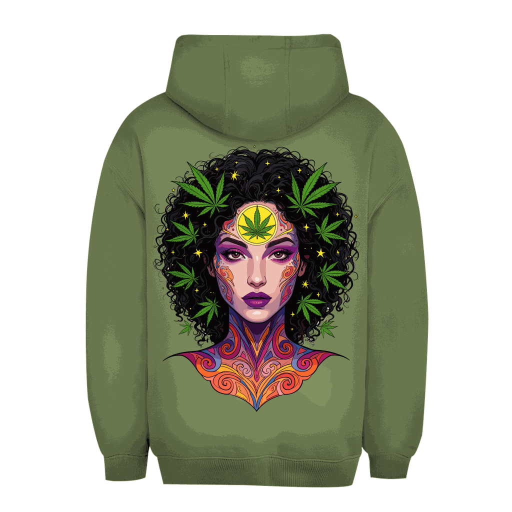 Unisex Oversize Hoodie - Psy Girl | Division420®