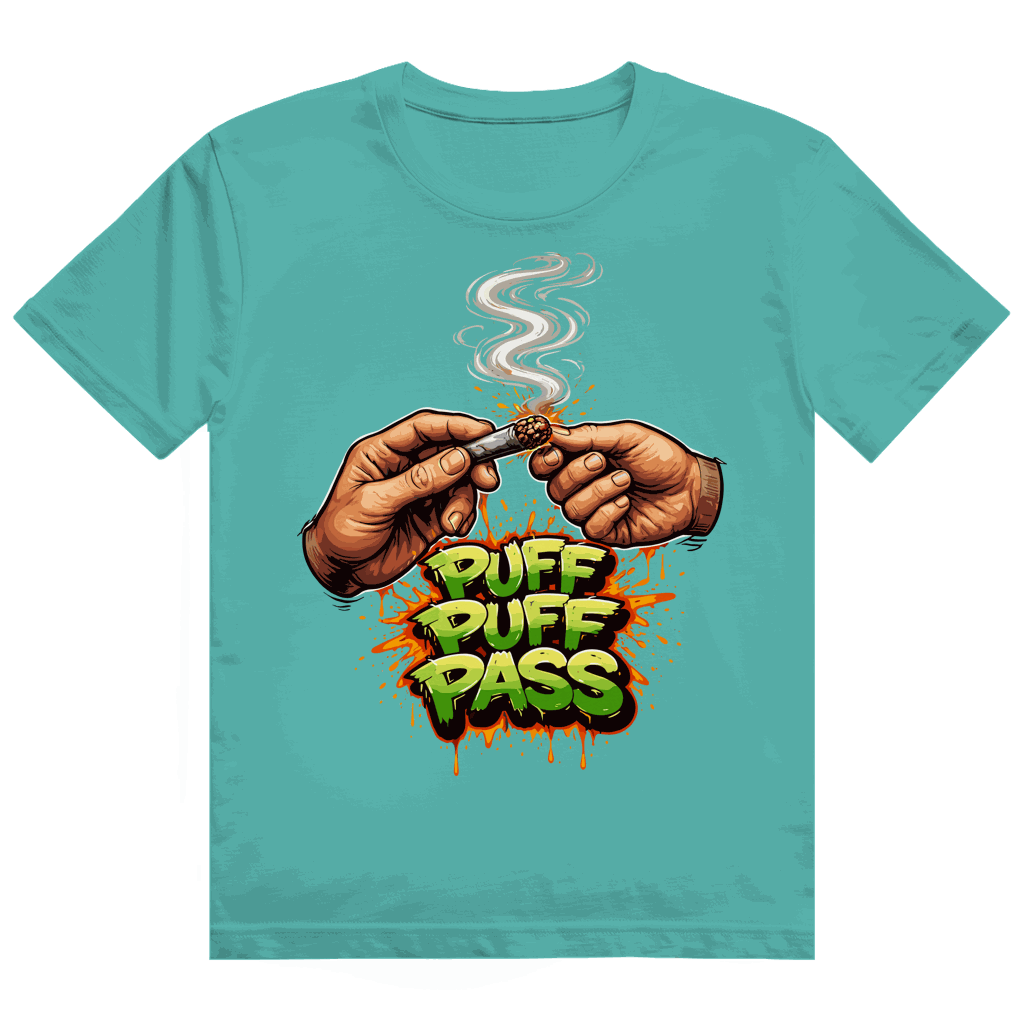 Heavy Cotton T-Shirt - Puff Puff Pass | Division420®