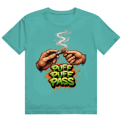 Heavy Cotton T-Shirt - Puff Puff Pass | Division420®