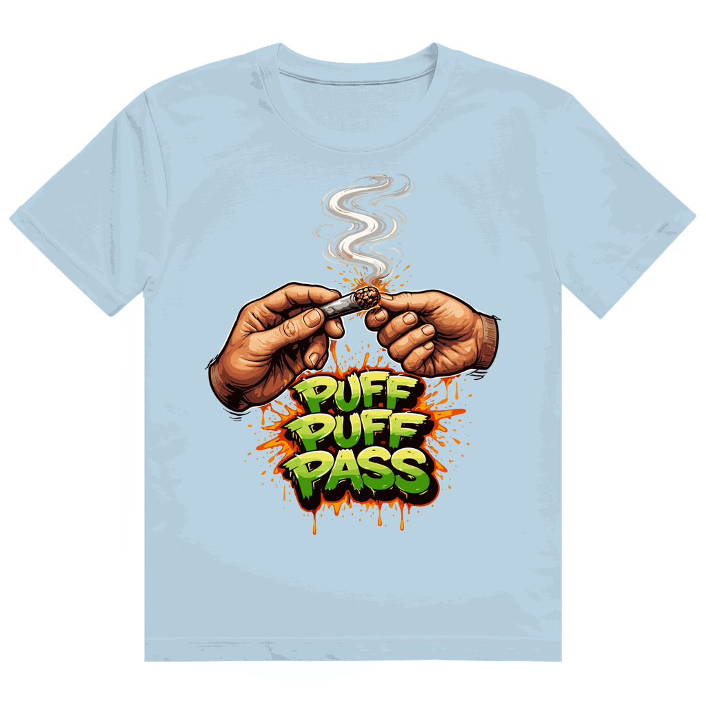 Heavy Cotton T-Shirt - Puff Puff Pass | Division420®