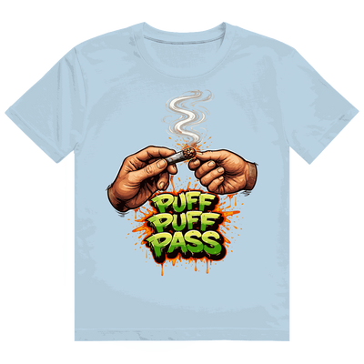 Heavy Cotton T-Shirt - Puff Puff Pass | Division420®