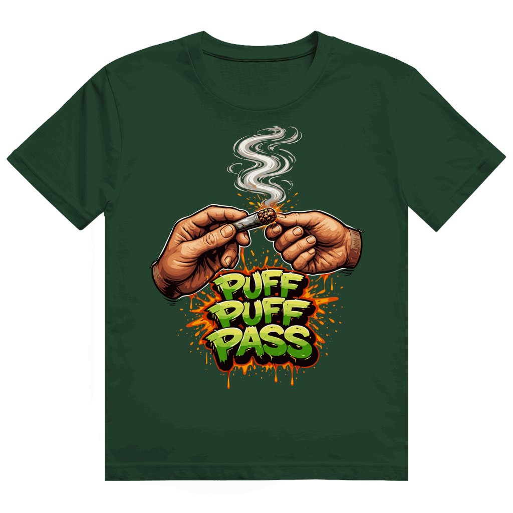 Heavy Cotton T-Shirt - Puff Puff Pass | Division420®