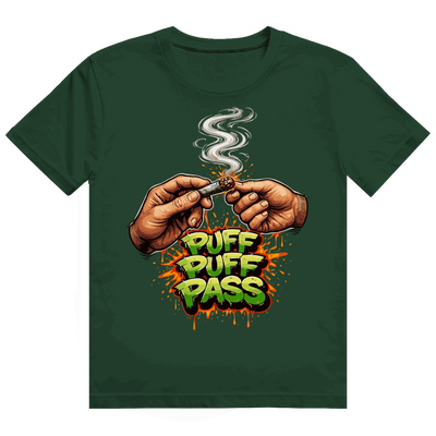 Heavy Cotton T-Shirt - Puff Puff Pass | Division420®