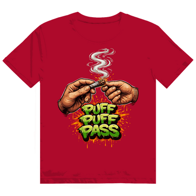 Heavy Cotton T-Shirt - Puff Puff Pass | Division420®