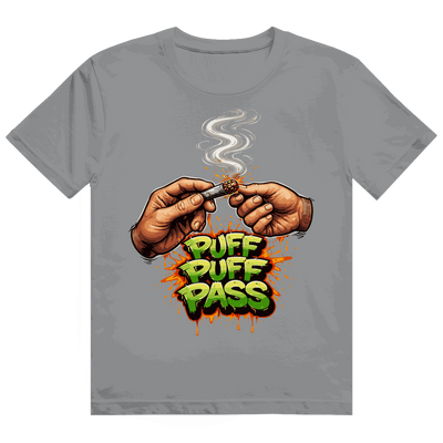 Heavy Cotton T-Shirt - Puff Puff Pass | Division420®