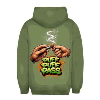 Unisex Oversize Hoodie - Puff Puff Pass | Division420®
