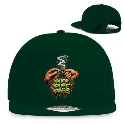 Snapback Rapper Cap - Puff Puff Pass | Division420®