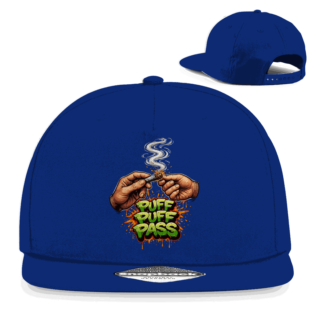 Snapback Rapper Cap - Puff Puff Pass | Division420®