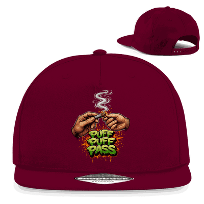 Snapback Rapper Cap - Puff Puff Pass | Division420®