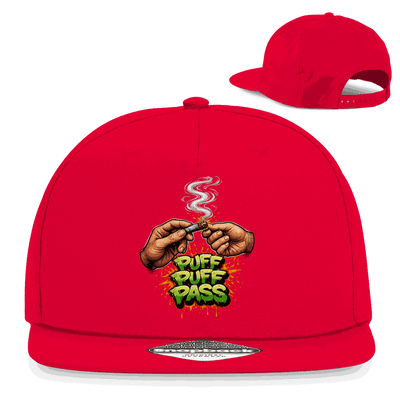 Snapback Rapper Cap - Puff Puff Pass | Division420®