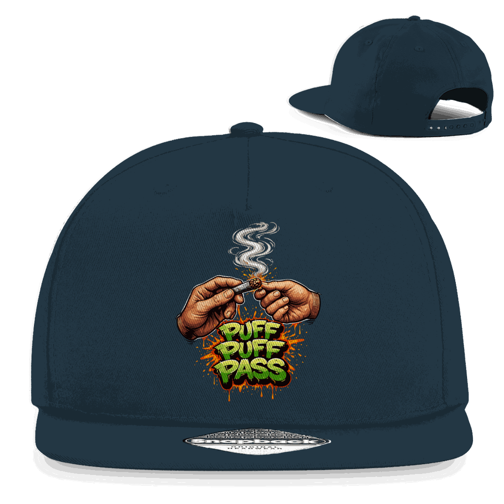 Snapback Rapper Cap - Puff Puff Pass | Division420®