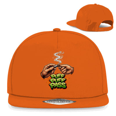 Snapback Rapper Cap - Puff Puff Pass | Division420®