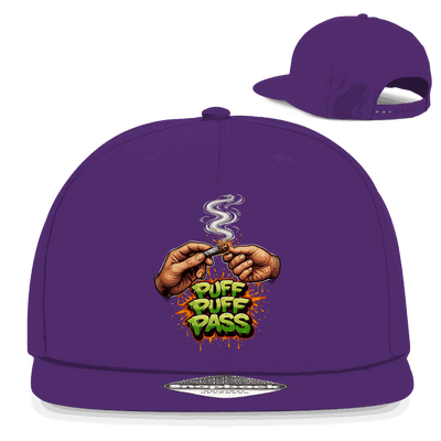 Snapback Rapper Cap - Puff Puff Pass | Division420®