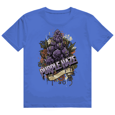 Heavy Cotton T-Shirt - Purple Haze Art Print | Division420®