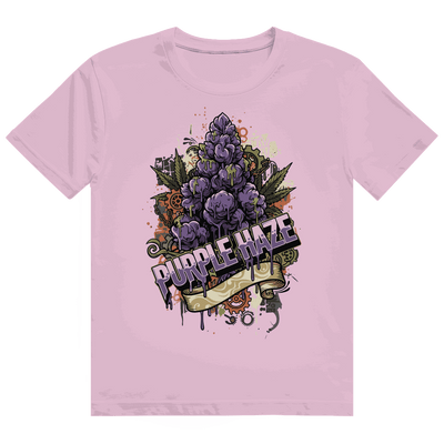 Heavy Cotton T-Shirt - Purple Haze Art Print | Division420®