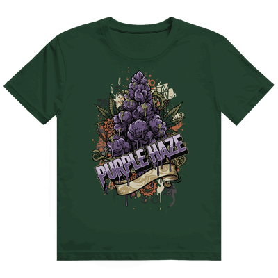 Heavy Cotton T-Shirt - Purple Haze Art Print | Division420®