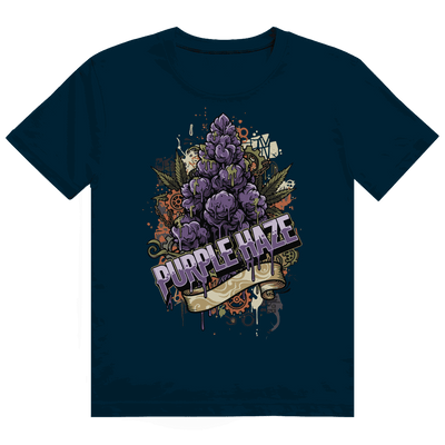 Heavy Cotton T-Shirt - Purple Haze Art Print | Division420®