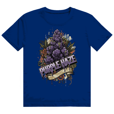 Heavy Cotton T-Shirt - Purple Haze Art Print | Division420®