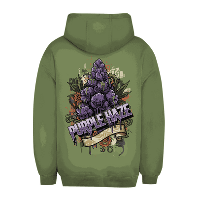 Unisex Oversize Hoodie - Purple Haze Art Print | Division420®