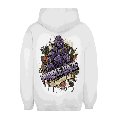 Unisex Oversize Hoodie - Purple Haze Art Print | Division420®