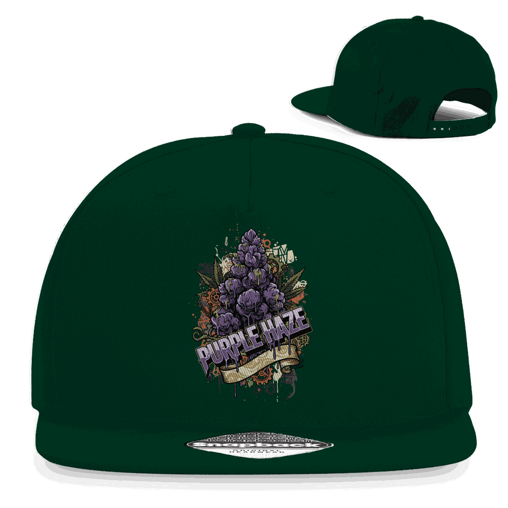 Snapback Rapper Cap - Purple Haze Art Print | Division420®